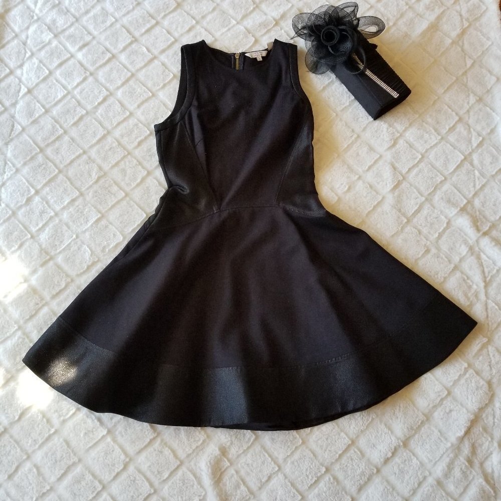 Ted Baker Fit N Flare Black Skater Dress S2